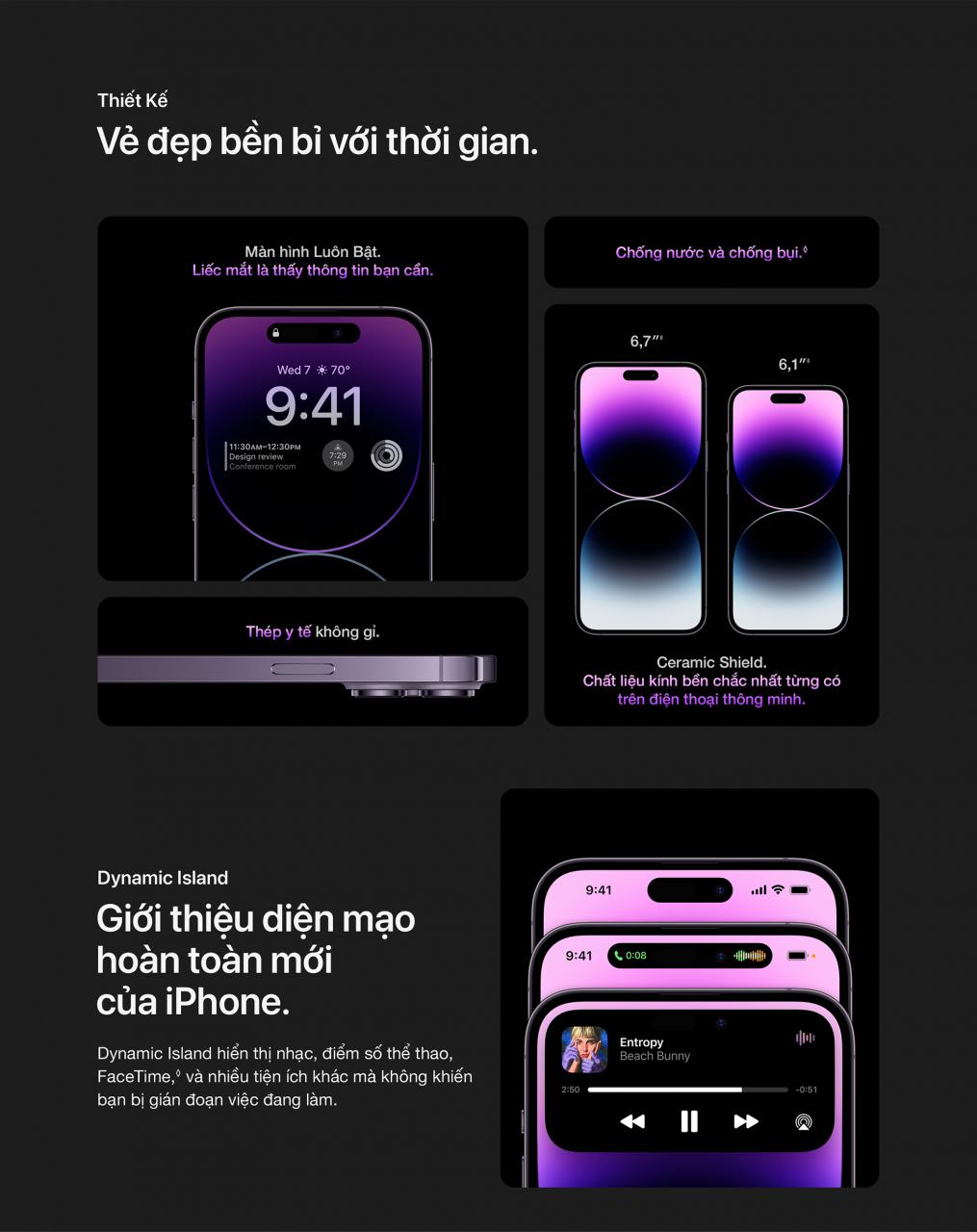 iPhone 14 Pro Max Thiết kế